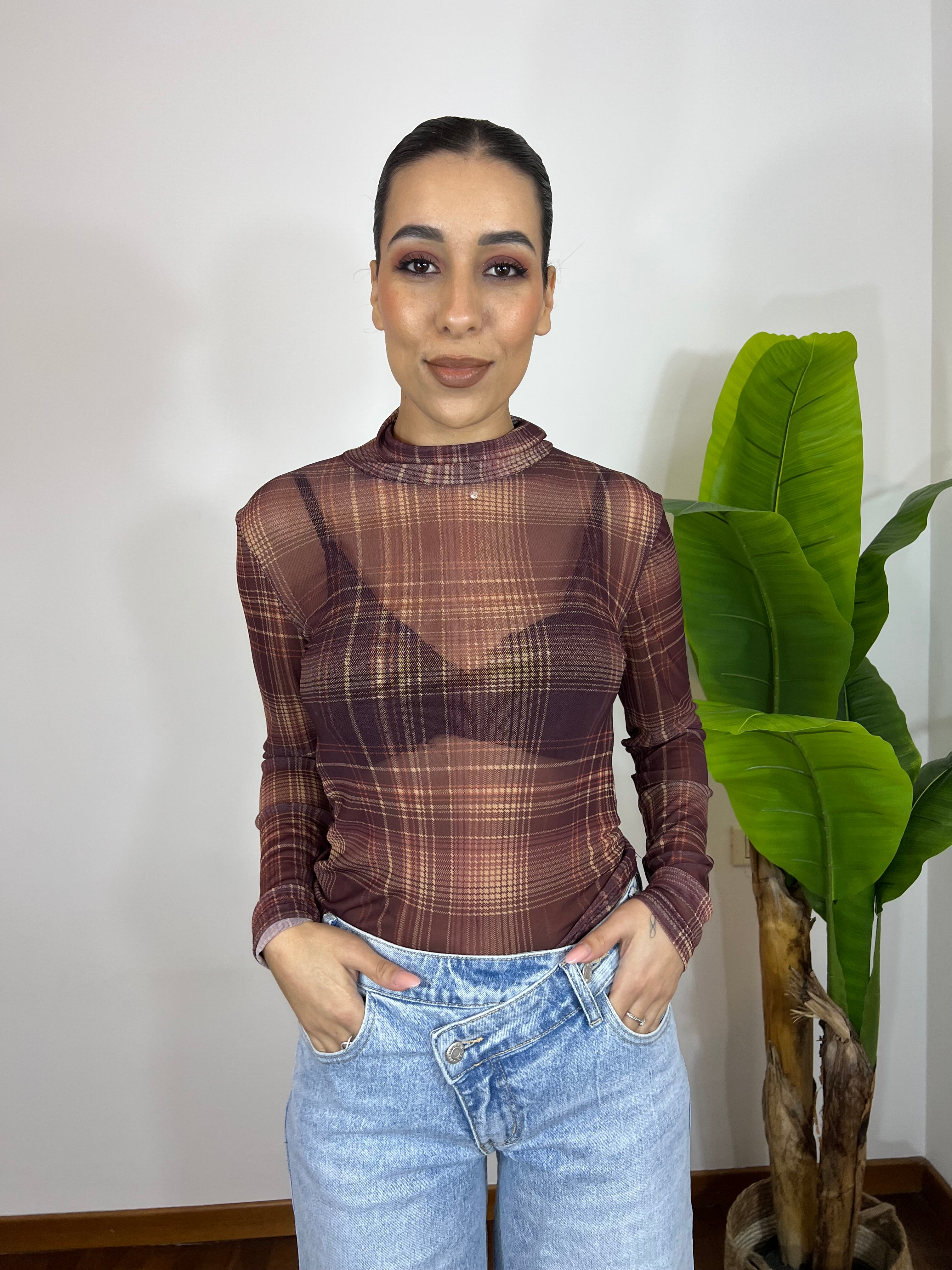 Maglia Lumina Golden Grid