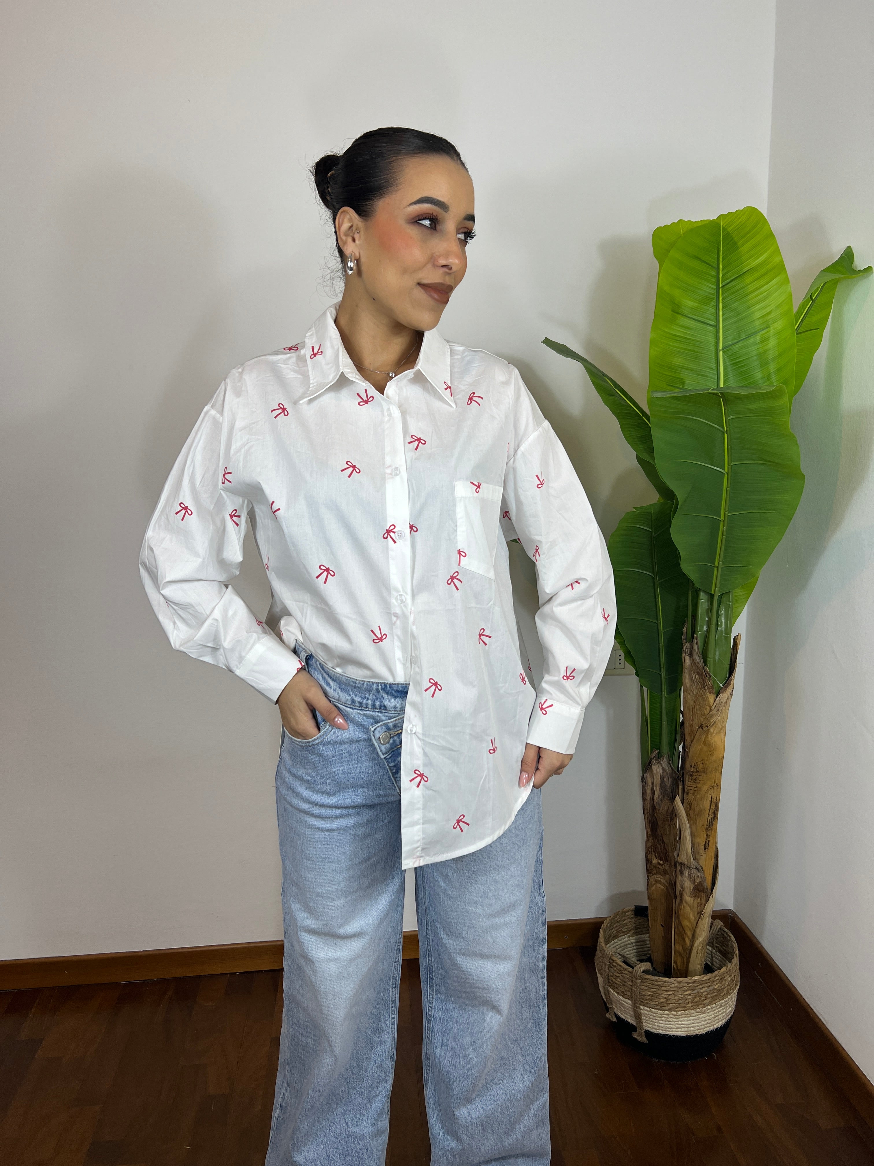 Camicia Mini Bow
