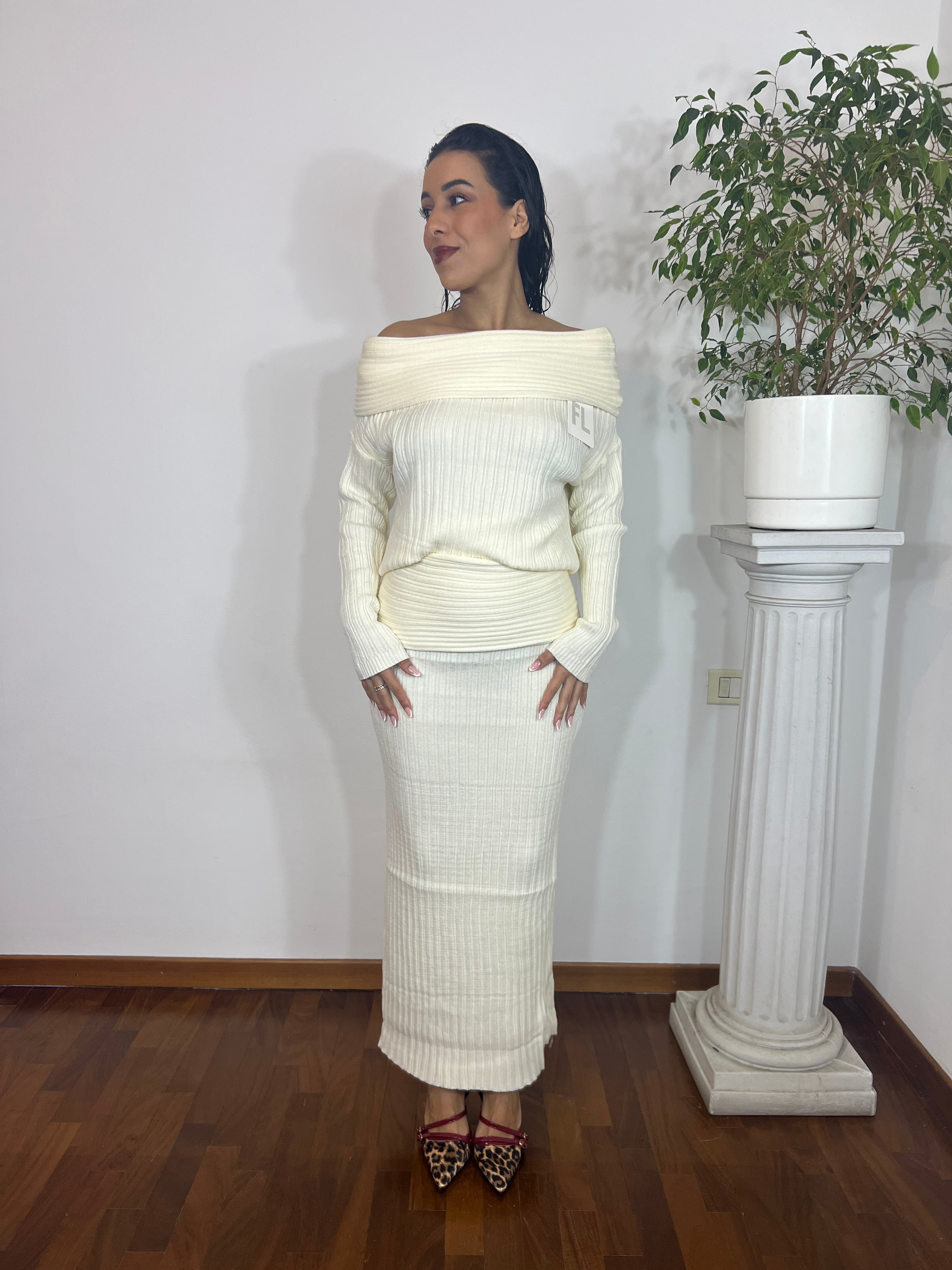 Coordinato Ribbed knit