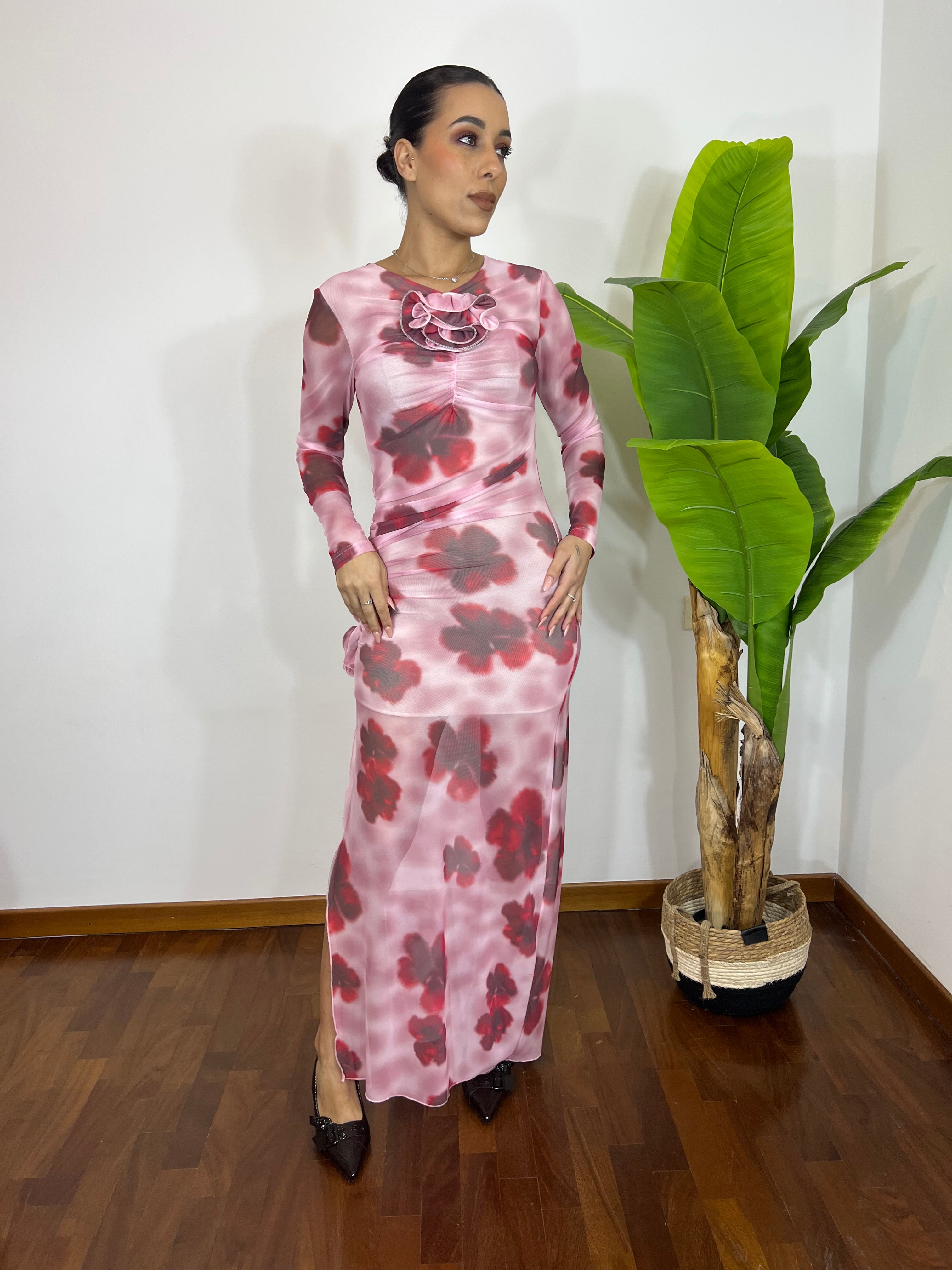 Abito Lumina Petal Dream