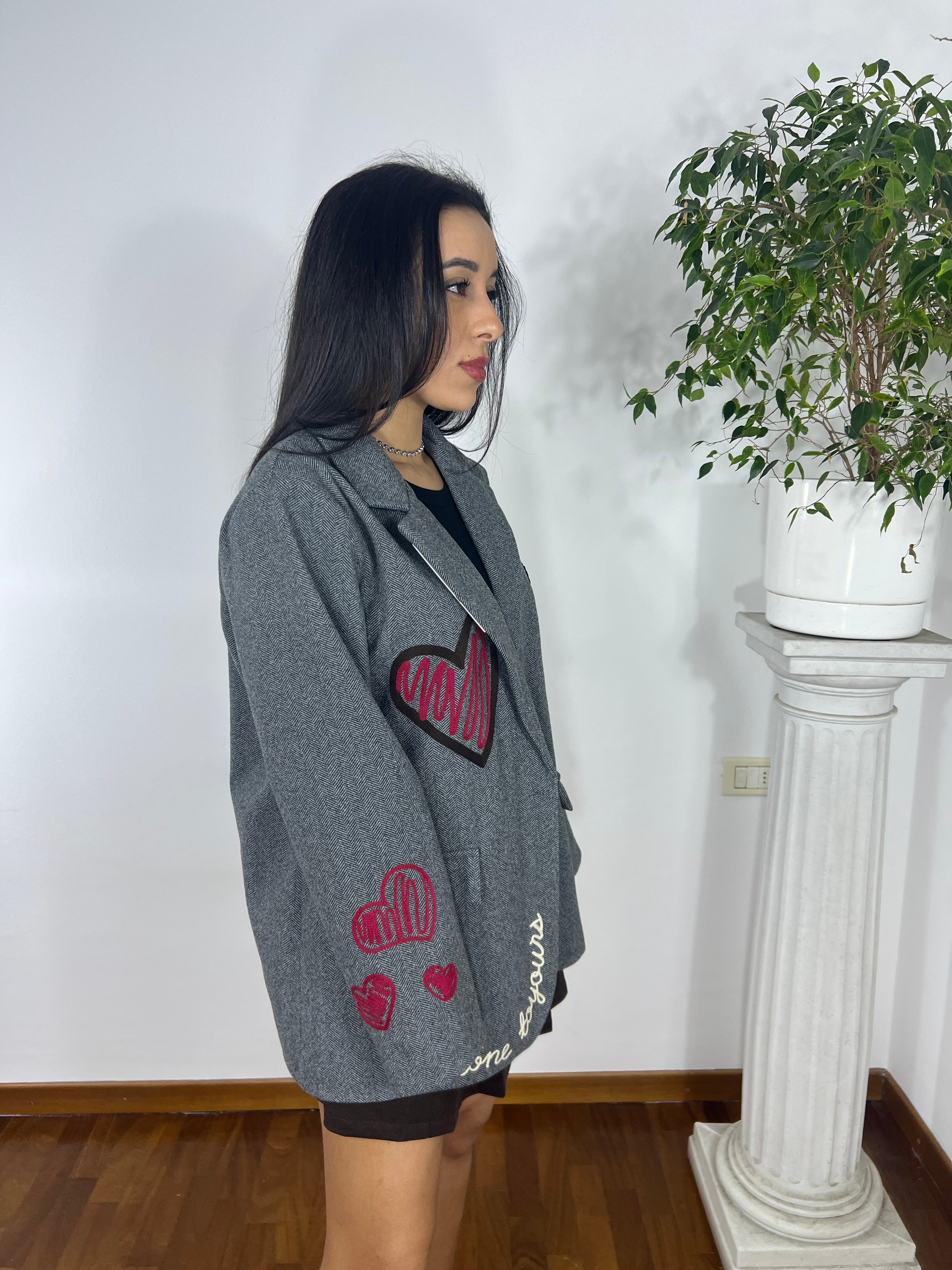 Blazer Heart Pop